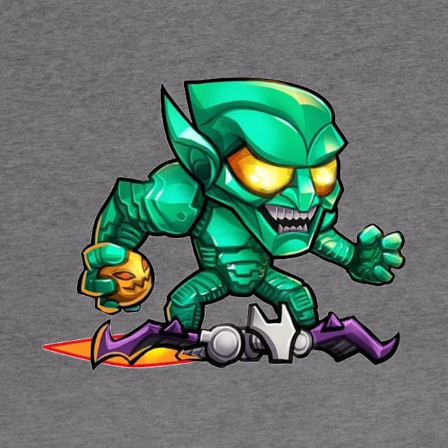 green goblin by mprokolo corgi